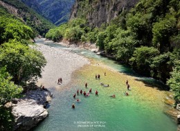 Rafting nel fiume Voidomatis