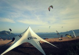 Kiteboarding on Neretva Delta “Kiteboarding Komin”