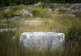 Medieval tombstones – Grebine (Crnoča)